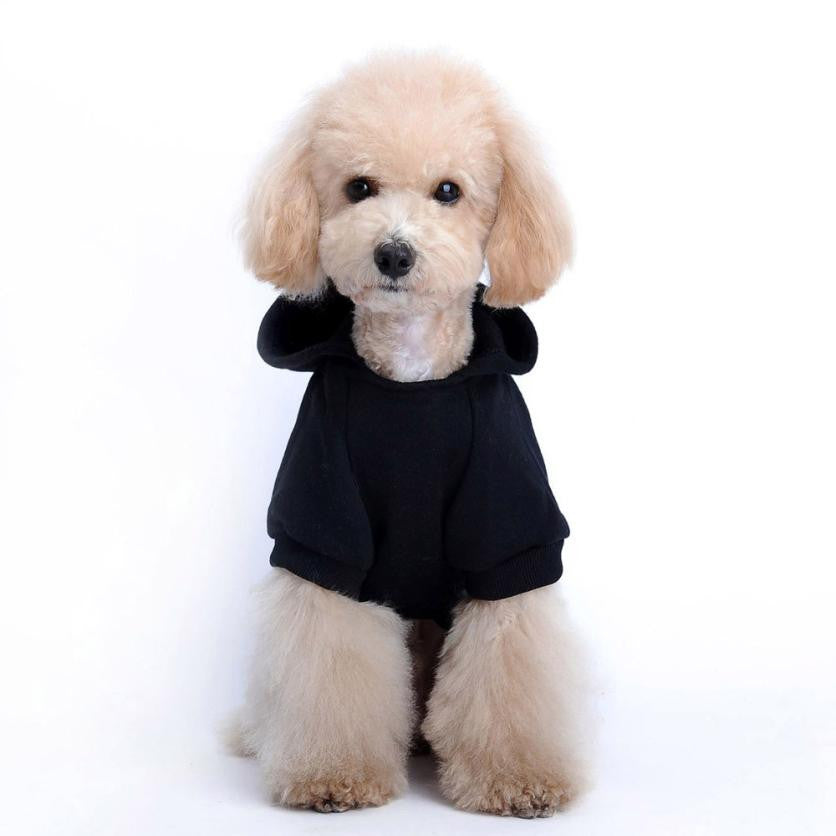 Dog's Edgy Punk Skull Hoodie Clothes - starry shibe