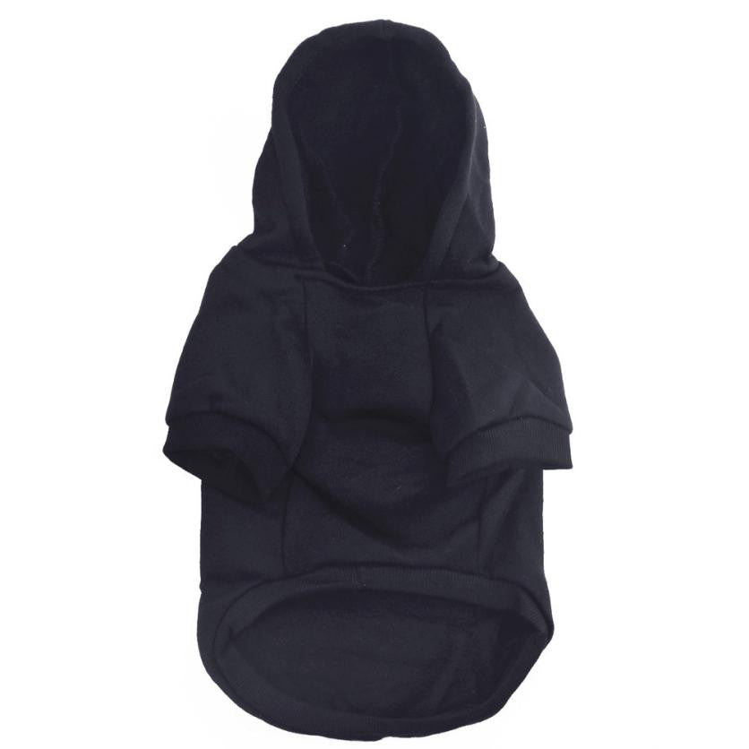 Dog's Edgy Punk Skull Hoodie Clothes - starry shibe