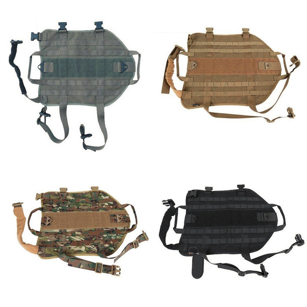 Military Style Dog Vest - starry shibe