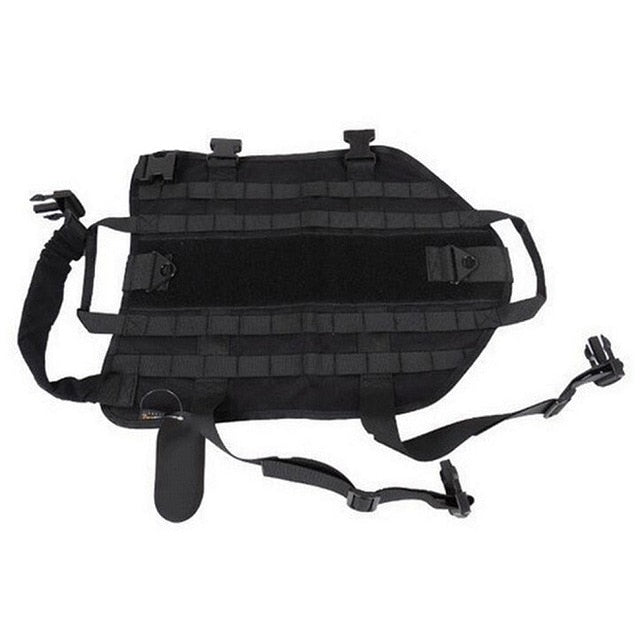 Military Style Dog Vest - starry shibe