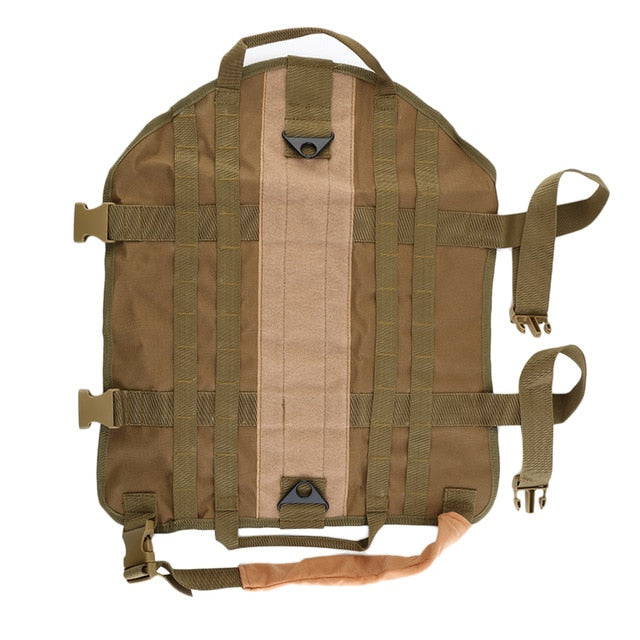 Military Style Dog Vest - starry shibe